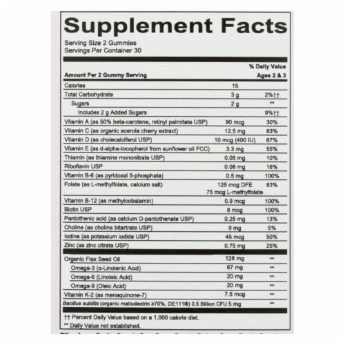 Smartypants - Gummy Vitamin Tdlr Complt - 1 Each - 60 CT Perspective: top