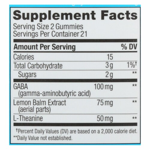 Olly - Supp Goodbye Stress Berry - 1 Each - 42 CT Perspective: top