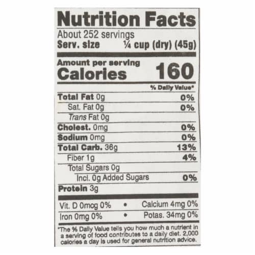 Lundberg Family Farms Organic Sushi Short Grain White Rice - Single Bulk Item - 25LB Perspective: top
