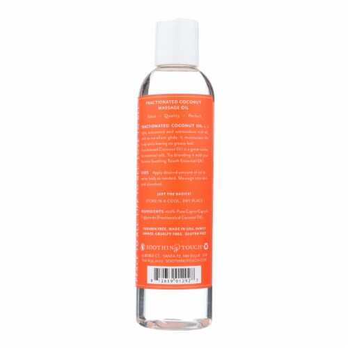 Soothing Touch Fractionated Coconut Oil  - 1 Each - 8 oz. Perspective: top