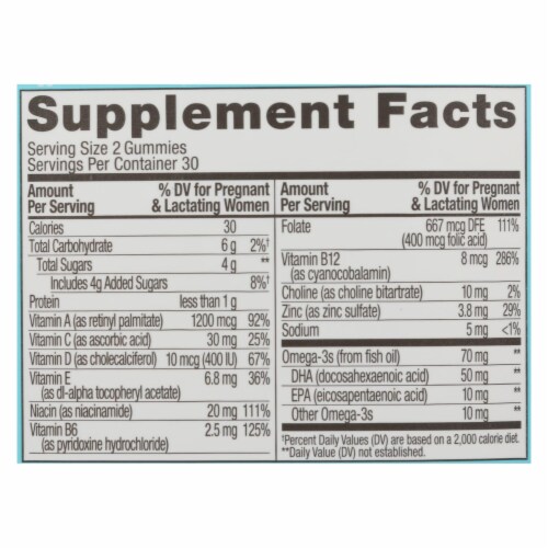 Olly - Prenatl Vitamin Folic Acd Cit - 1 Each - 60 CT Perspective: top