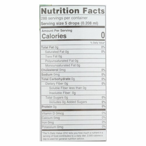 Sweet Leaf Sweet Drops Sweetener Steviaclear - 2 fl oz. Perspective: top