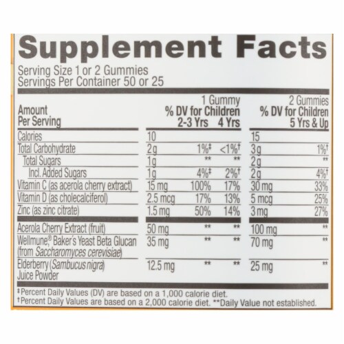 Olly - Supp Immunity Kids - 1 Each - 50 CT Perspective: top
