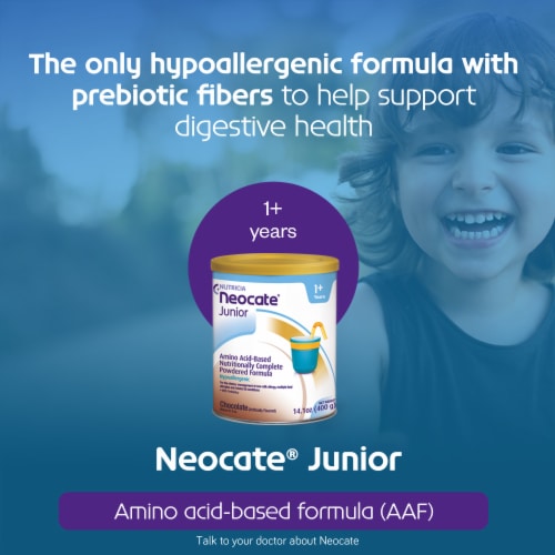 Neocate® Junior Powdered Hypoallergenic Formula - Chocolate Perspective: top