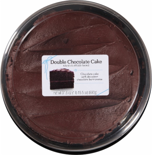 Rich's 7-Inch Chocolate Fudge Double Layer Cake Perspective: top