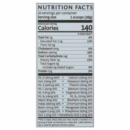Sunwarrior - Illumin8 Chocolate Mealrpl - 1 Each-25.3 OZ Perspective: top
