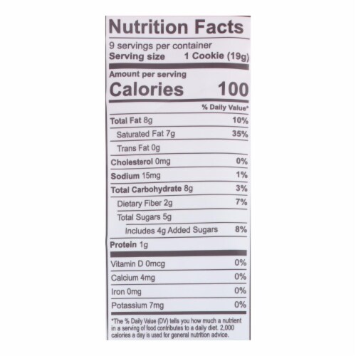Emmy's Organics - Cookies Pumpkin Spice - Case of 8 - 6 OZ Perspective: top
