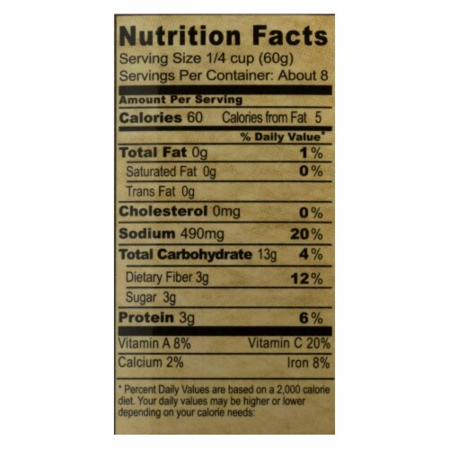 Chip Magnet Salsa Sauce Appeal - Salsa - Black Bean - Case of 6 - 16 oz. Perspective: top