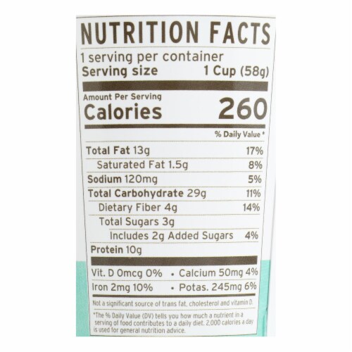 Purely Elizabeth - Oat Cup Protn Vanilla Pecan - Case of 12 - 2 OZ Perspective: top
