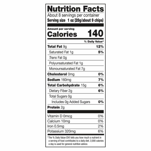 Kettle Brand - Krinkle Chps Slt&frsh Pepper - Case of 12-7.5 OZ Perspective: top