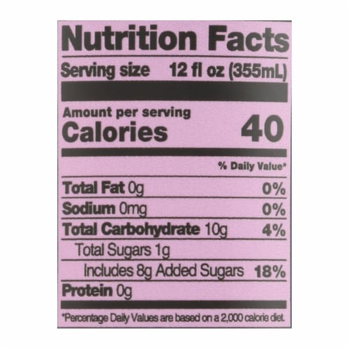 Culture Pop Soda - Soda Wild Berries - Case of 6-4/12 FZ Perspective: top