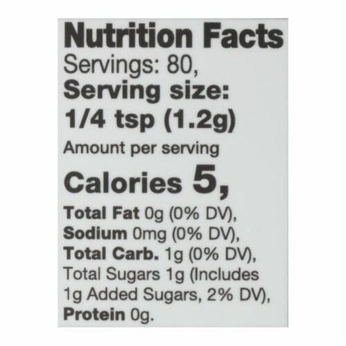 Watkins - Seasoning Vanilla Powder - Case of 3-3.4 OZ Perspective: top