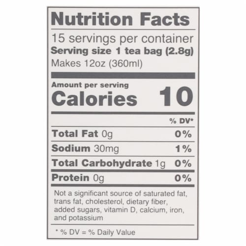 Good Earth - Tea Tropical Mornga Mango Snsr - Case of 5-15 CT Perspective: top
