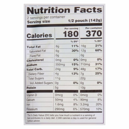 Maya Kaimal - Chana Chckp Coconut Kale - Case of 6-10 OZ Perspective: top