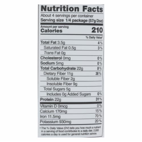 Liviva - Fettuccine Black Bean - Case of 6 - 7.05 OZ Perspective: top