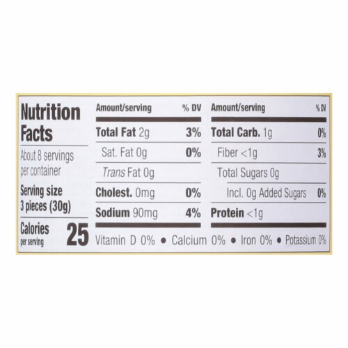 Mezzetta Marinated Artichoke Hearts - Case of 6 - 14.5 OZ Perspective: top