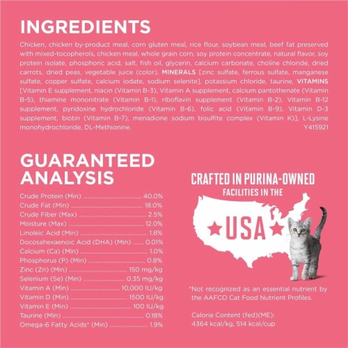Purina one healthy kitten food outlet