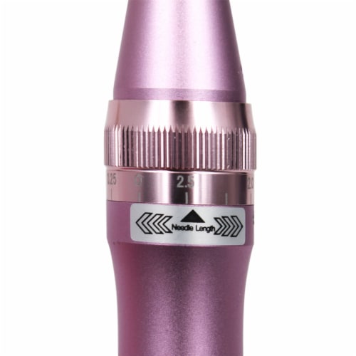 Dr. Pen - Ultima Electric Derma Pen Stamp Auto MicroNeedle Roller - 2x 12Pin Cartridges Perspective: top