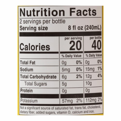 Bragg Apple Cider Vinegar Cinnamon Refresh - Case Of 12-16 Oz. Perspective: top