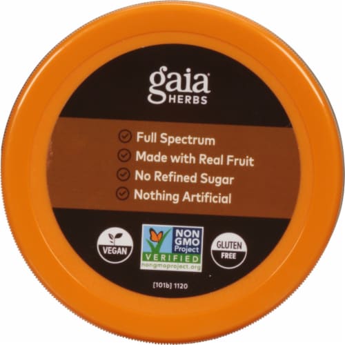 Gaia Herbs Turmeric Supreme® Adult Daily Gummies Perspective: top
