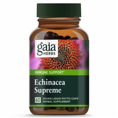 Gaia Herbs Echinacea Supreme Liquid Phyto-Caps Perspective: top