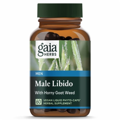 Gaia® Herbs Male Libido Supplement Perspective: top