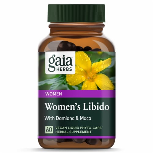 Gaia Herbs Women's Libido Capsules Perspective: top