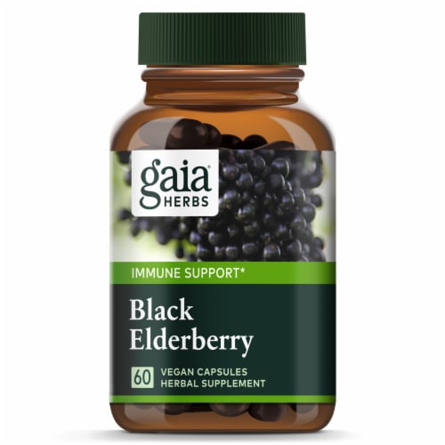 Gaia Herbs  Black Elderberry Perspective: top