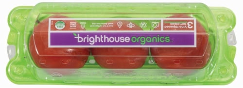 Brighthouse Organics Vine Ripened Tomatoes Perspective: top