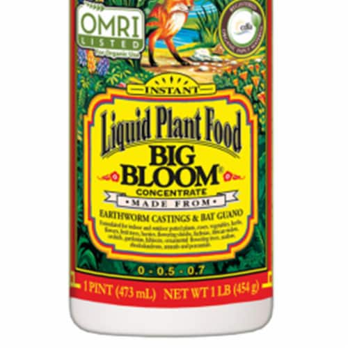 FoxFarm FX14091 Big Bloom Liquid Concentrate Organic Plant Food Perspective: top