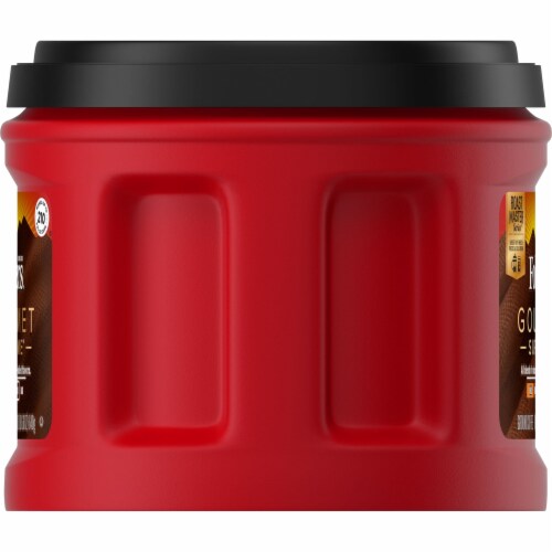 Folgers Gourmet Supreme Ground Coffee, 22.6 Oz (Pack of 18) Perspective: top