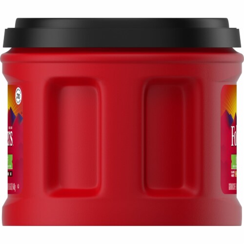 Folgers Half Caff Ground Coffee, Medium Roast, 22.6 oz (Pack of 20) Perspective: top