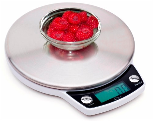 Ozeri Precision Pro Stainless Steel Digital Kitchen Scale With Oversized Weighing Platform 1 unit Foods Co