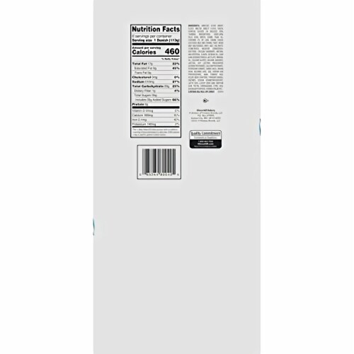 Cloverhill Round Cheese Danish Value Pack, Individually Packaged, Pack of 12 Perspective: top