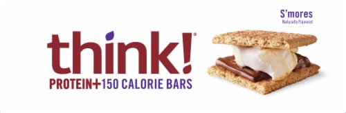 think! S'mores Protein Bars Perspective: top