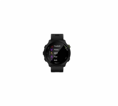 Garmin Forerunner 55 Smart Watch - Black Perspective: top