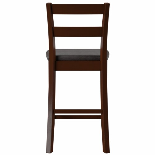 HD Designs Venice Bar Chair - Espresso Perspective: top