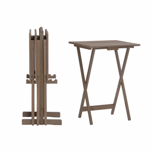 Linon tray discount table set