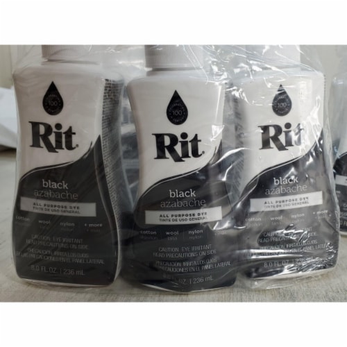 Rit 8 Fl. Oz. Liquid Black Dye