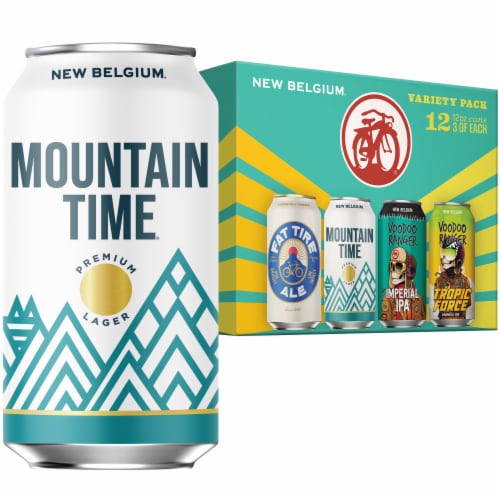 New Belgium® Variety Pack Craft Beer Perspective: top