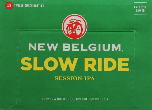 New Belgium Slow Ride Session IPA Beer Perspective: top
