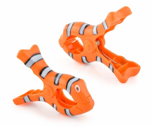 Boca Clips® Towel Clips, 4 Clips, Clown Fish, 2 - Ralphs