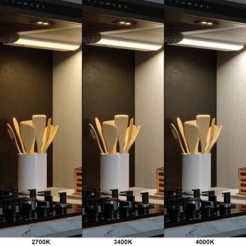 Good Earth Lighting 12 Led Bar Dw Cct Light UC1299-WH1-12LF0-G Perspective: top
