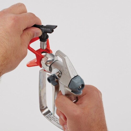 Graco TrueAirless 211 8 to 10 In. .017 Paint Sprayer Airless Spray Tip TRU417 Perspective: top