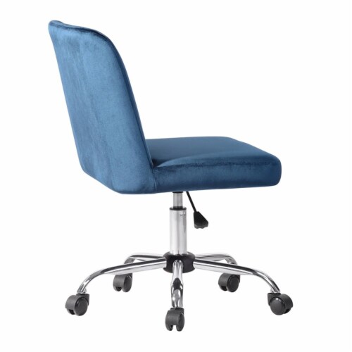 Velvet adjustable clearance office chair