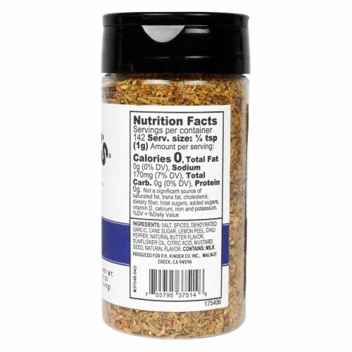 Kinder s Prime Rib Rub 5 oz Foods Co