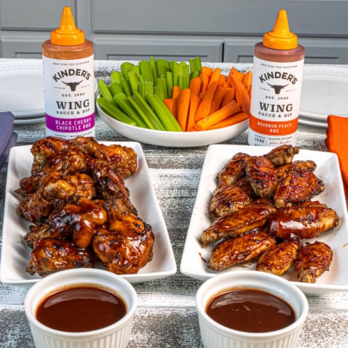 Kinder's® Black Cherry Chipotle Wing Sauce Perspective: top