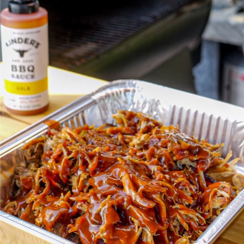 Kinder's® Gold BBQ Sauce Perspective: top