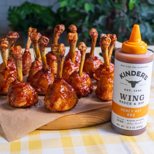 Kinder's® Honey Hot BBQ Sauce Perspective: top