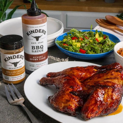 Kinder's® Hickory Brown Sugar BBQ Sauce Perspective: top